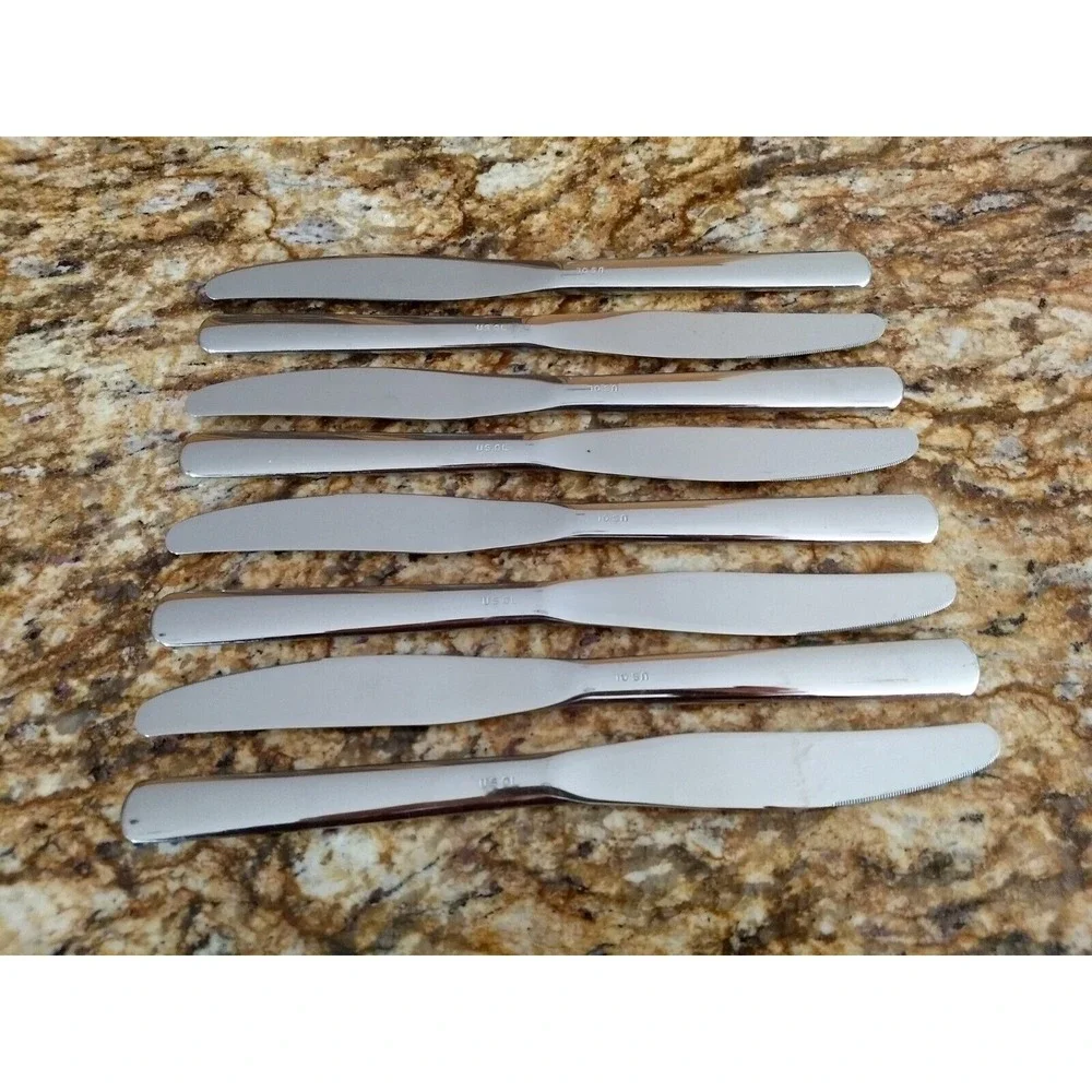 US OL Mess Hall Military Dinner Knife 8.5